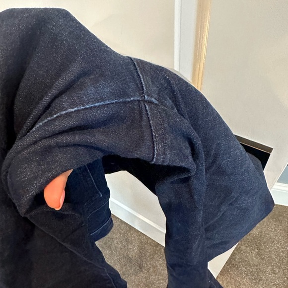 Talbots Barely Boot Jeans 16 Curvy Dark Rinse Excellent! - Picture 4 of 10